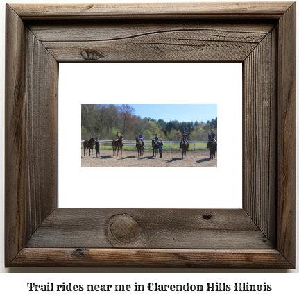 trail rides near me in Clarendon Hills, Illinois